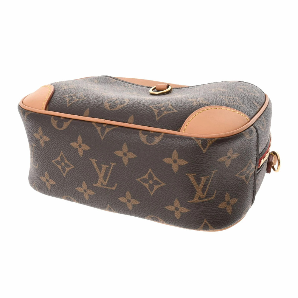 LOUIS VUITTON Monogram Deauville Brown Canvas Shoulder Bag - Picture 6 of 11